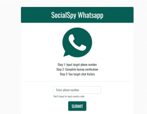 Official Whatsapp Spy Tool