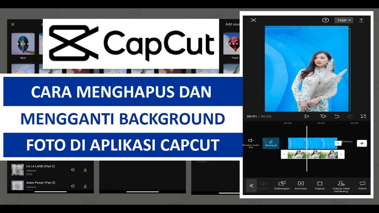 Cara Mengganti Background Video di Capcut