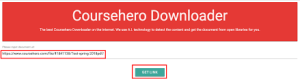 Course Hero Downloader