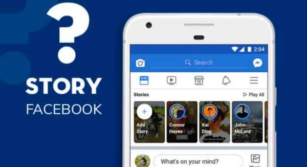 cara download story facebook orang