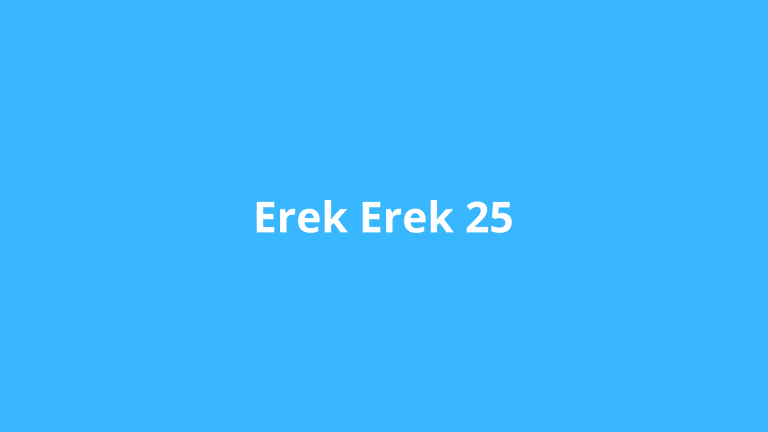 erek erek 25