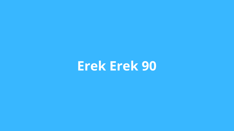 erek erek 90